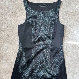 All saints bodycon satin dress size 8